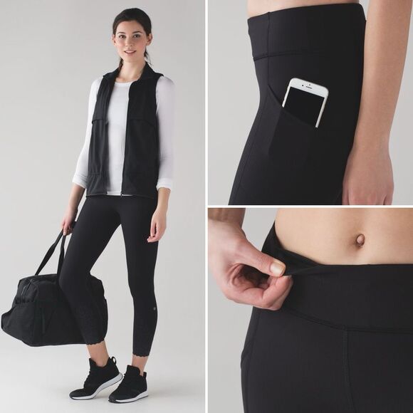 Lululemon Tight Stuff Tight II 25” in Black Size 8 - Picture 4 of 8